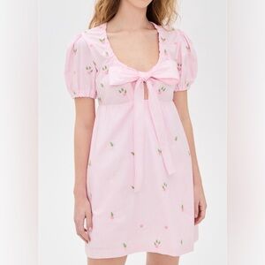 Fanm Mon Light Pink Greta Dress